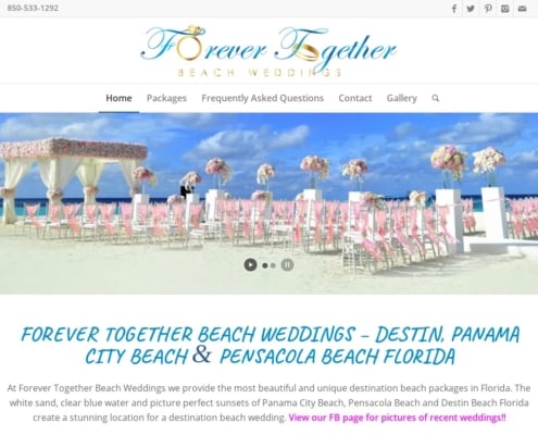 Forever Together Beach Weddings